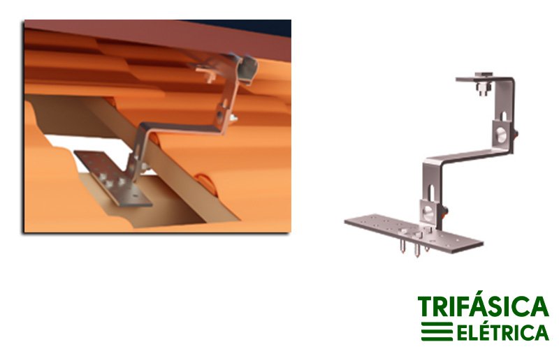 Estrutura para Fixação em Telha Cerâmica